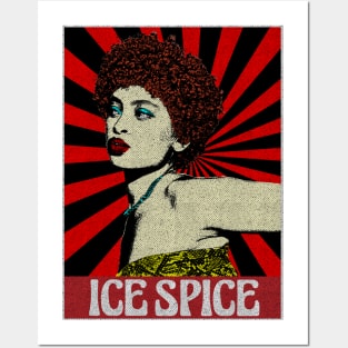 Ice Spice Pop Art Style Posters and Art